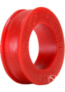 Oxballs Pig Ring Silicone Cock Ring - Red
