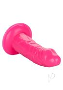 Back End Chubby Suction Cup Base Anal Plug Waterproof - Pink