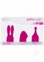 Palmpower Pocket Extended Silicone Attachments (set Of 3) - Pink