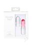 Pillow Talk Lusty Luxurious Rechargeable Silicone Flickering Massager - Pink/white
